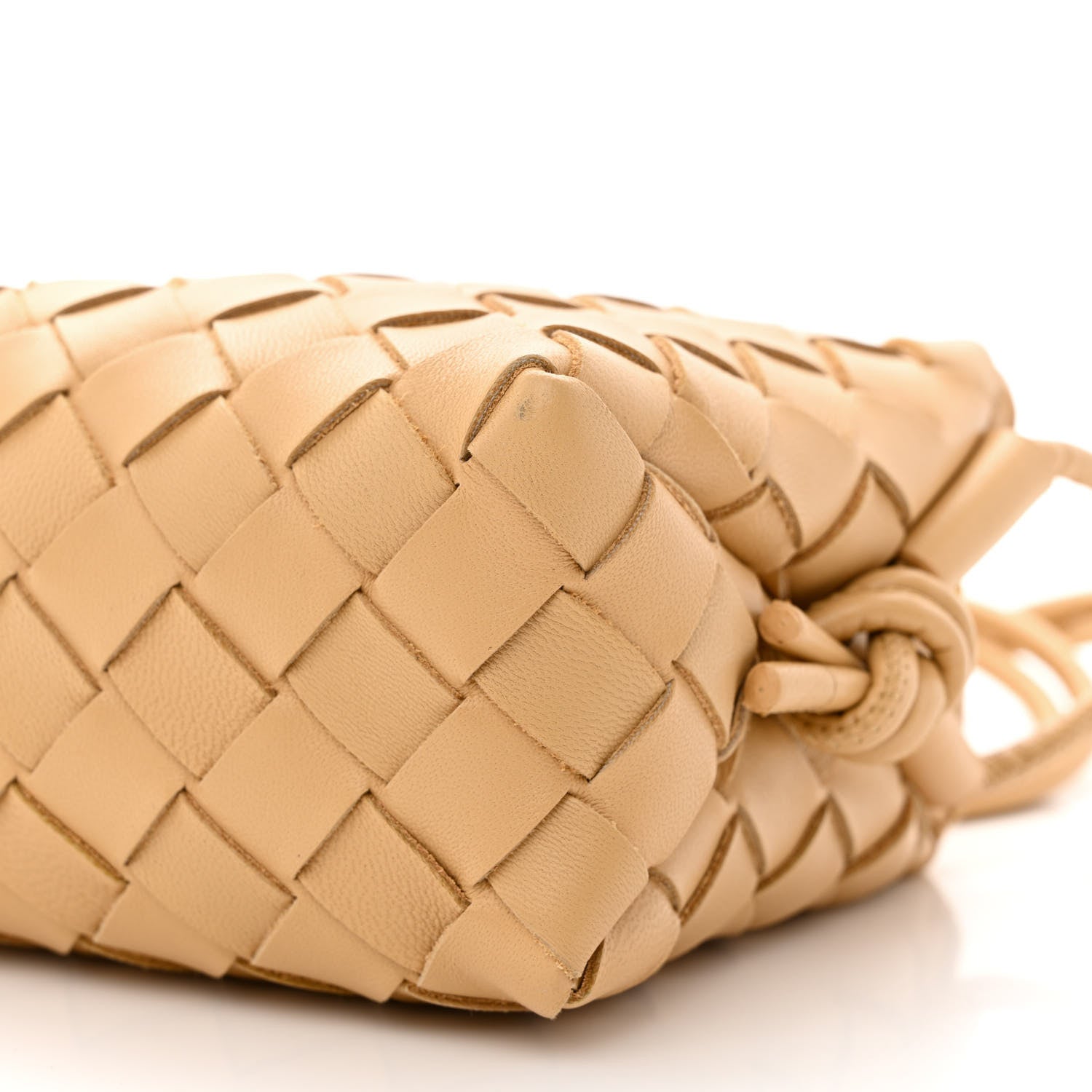 Bottega Veneta Nappa Intrecciato Mini Loop Camera Bag Almond 9 of 9