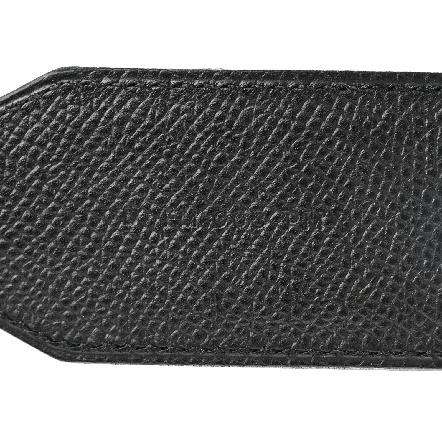 Hermes Epsom 30mm Hexagone Tressage Shoulder Strap Black Craie 4 of 5