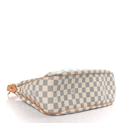 Louis Vuitton Damier Azur Siracusa MM 4 of 8