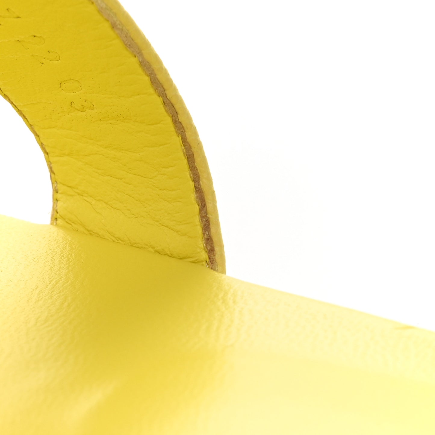 Epsom Oran Sandals 39 Jaune Curcuma