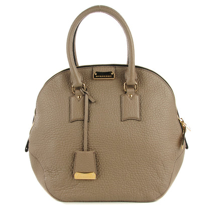 Burberry Heritage Grain Medium Orchard Bowling Bag Pale Taupe 1 of 9