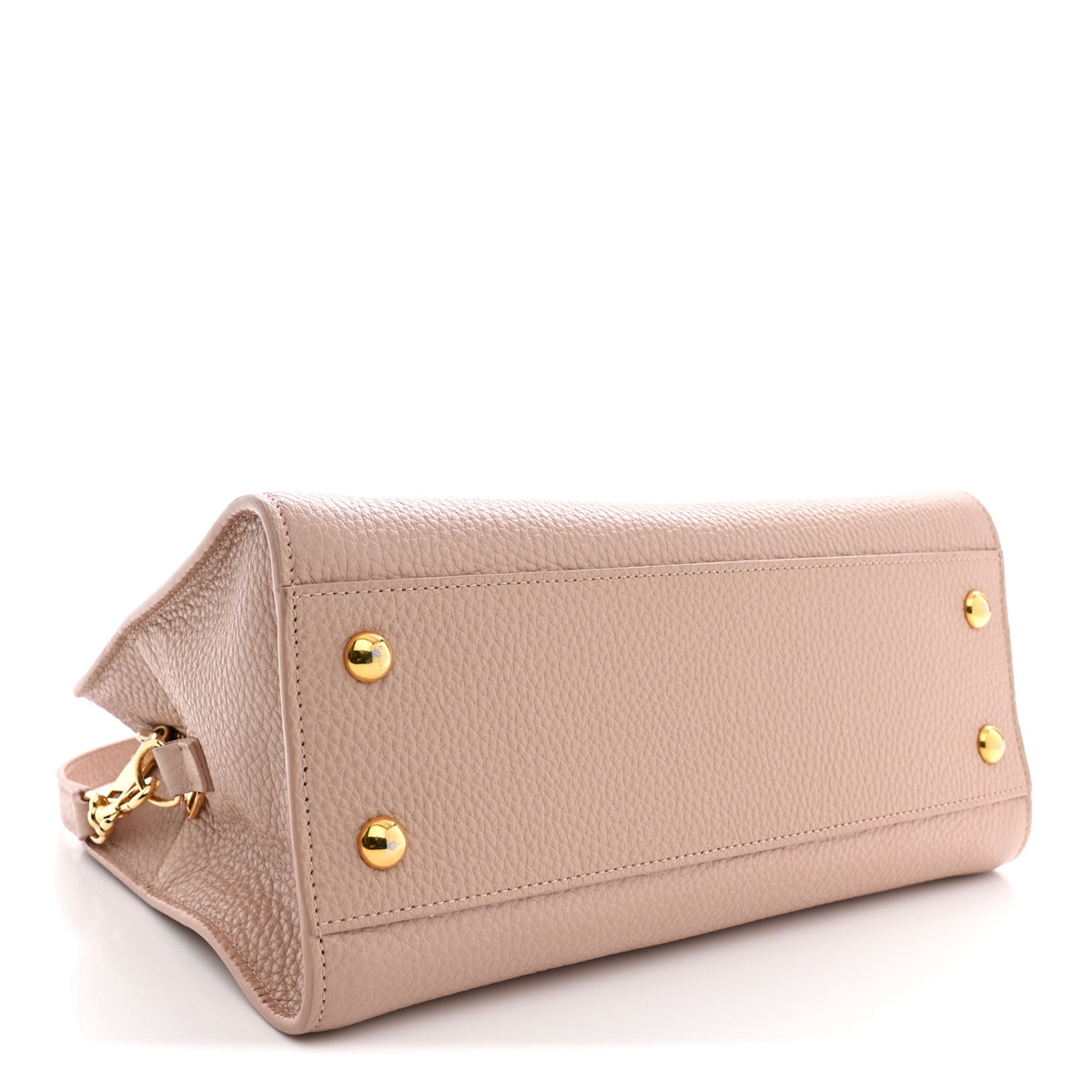 Saint Laurent Calfskin Baby Monogram Cabas Antique Rose 4 of 14