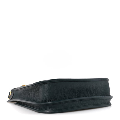 Hermes Taurillon Clemence EVELYNE III PM Vert Cypress 4 of 12