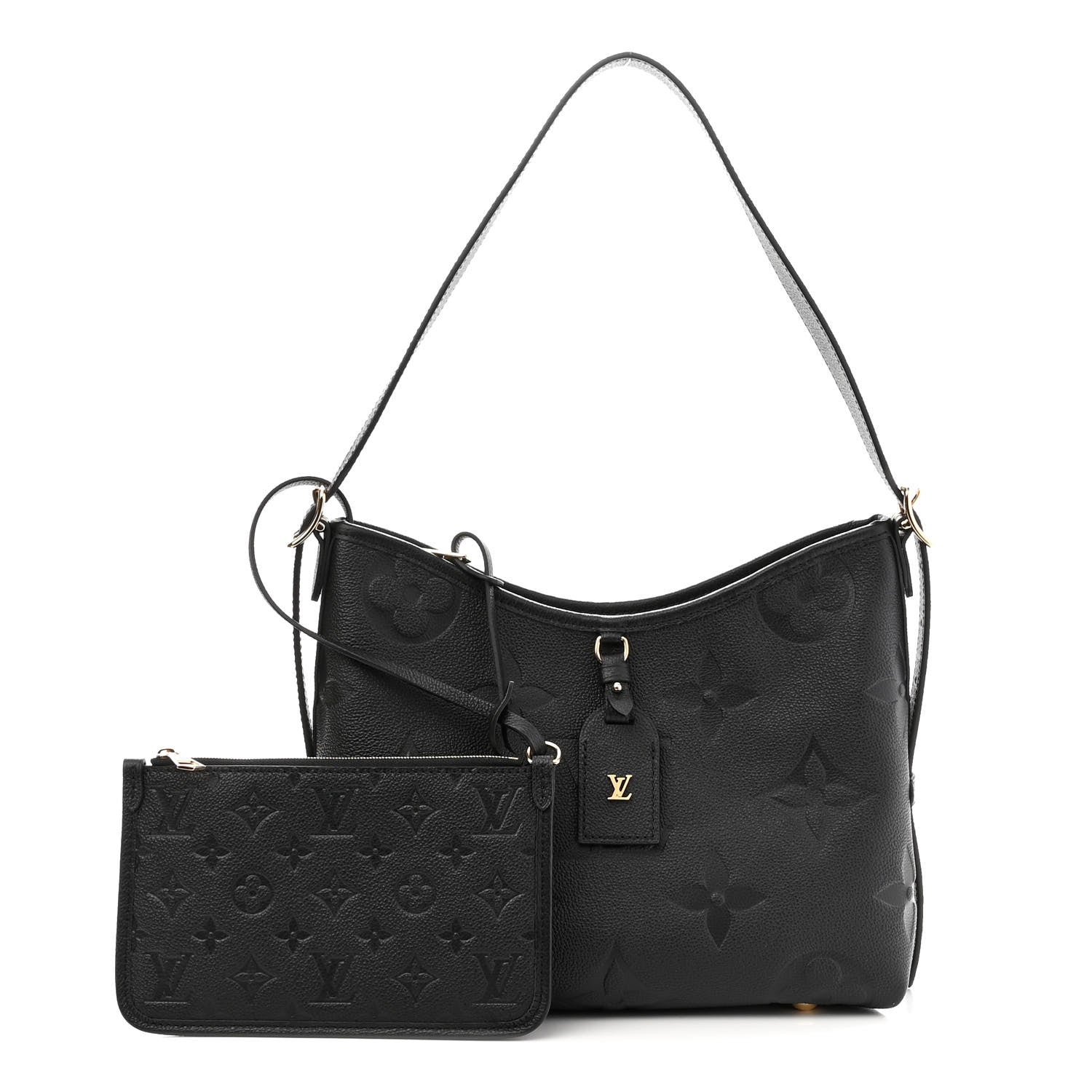 Louis Vuitton Empreinte Carryall PM Black 1 of 9
