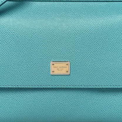 Dolce & Gabbana Dauphine Small Miss Sicily Satchel Light Blue 7 of 11