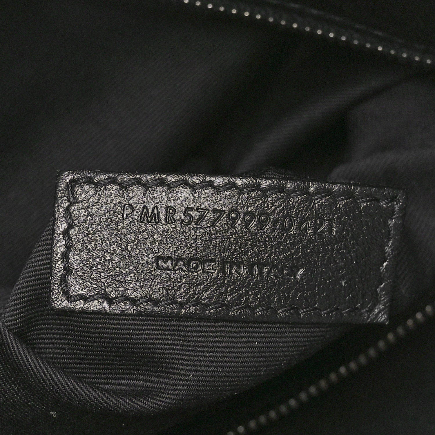 Saint Laurent Crinkled Calfskin Matelasse Monogram Medium Niki Shopper Tote Black 7 of 10