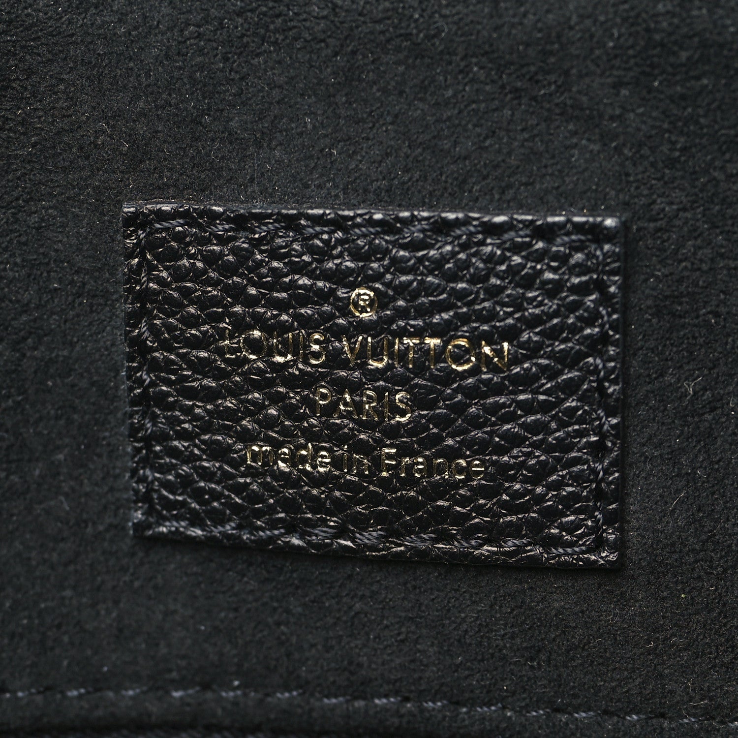 Louis Vuitton Empreinte Monogram Giant Grand Palais Black Beige 7 of 10