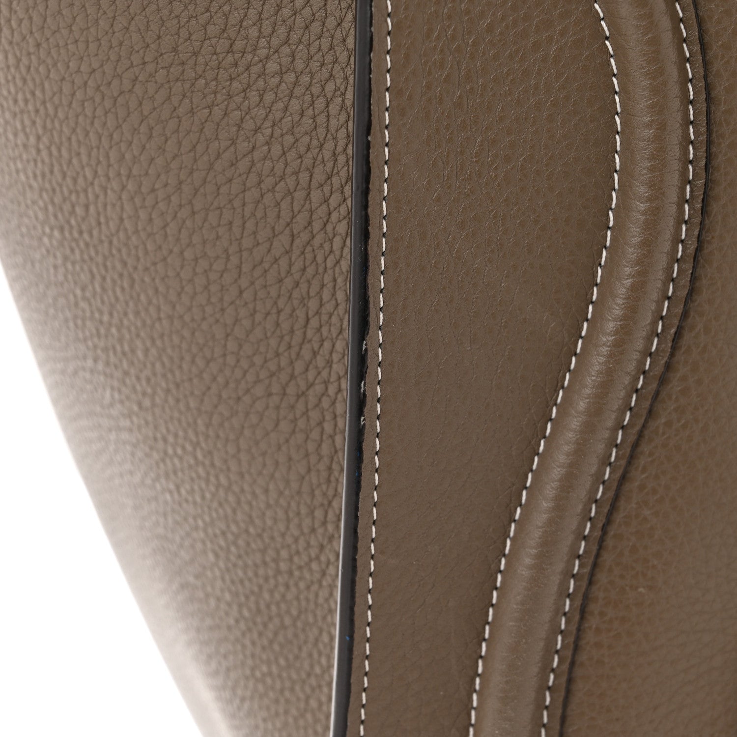 Celine Drummed Calfskin Mini Luggage Souris 14 of 15