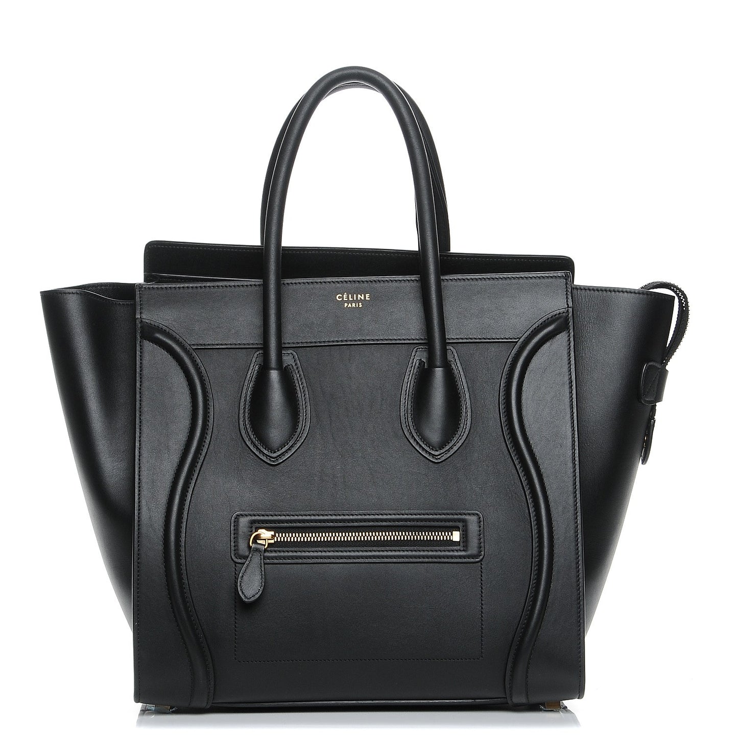 Smooth Calfskin Mini Luggage Black