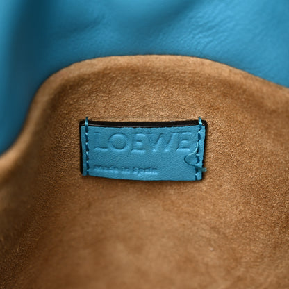 Loewe Nappa Medium Flamenco Knot Bag Cyan 6 of 10