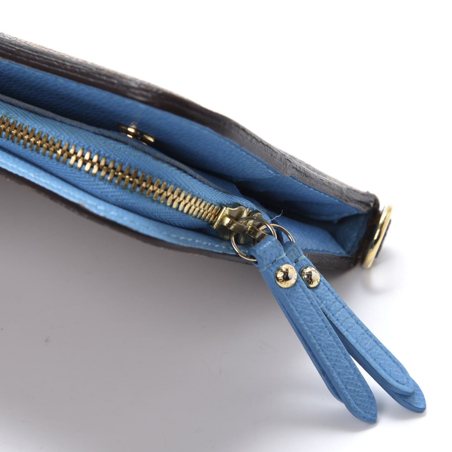 Louis Vuitton Monogram Insolite Wallet Blue 8 of 15