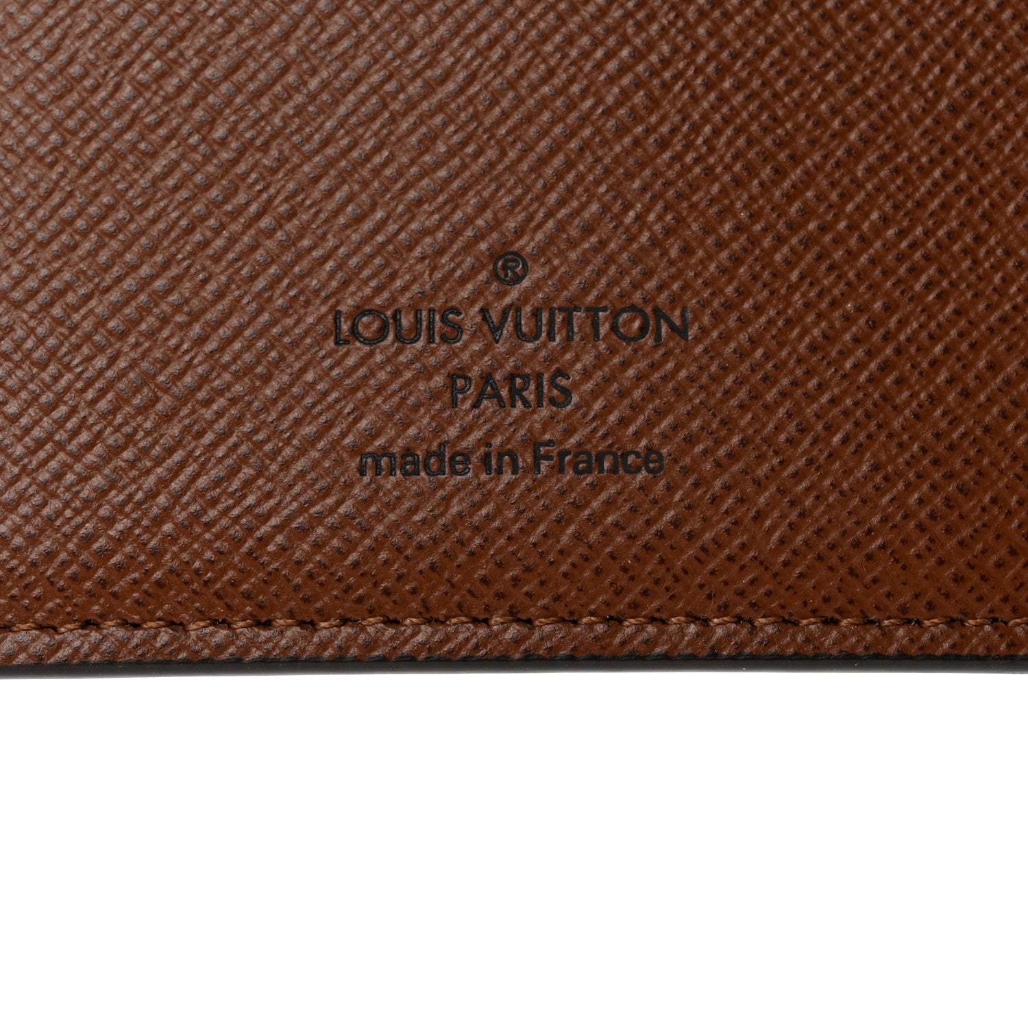 Louis Vuitton Monogram Checkbook Holder Case Wallet 6 of 7