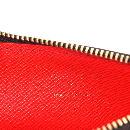 Louis Vuitton Monogram Zipped Romy Card Holder Red 6 of 8