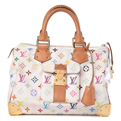 Louis Vuitton Monogram Multicolor Speedy 30 White 1 of 16