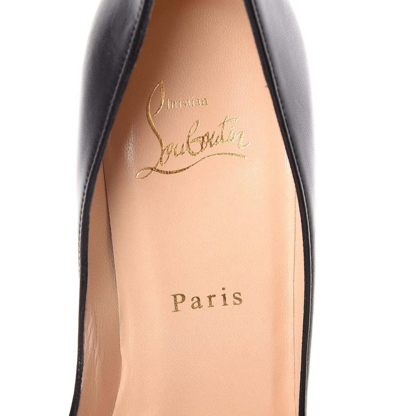 Shiny Nappa Apostrophy 100 Pumps 39 Black