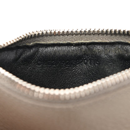 Saint Laurent Grained Calfskin 5 Fragments Zip Pouch Card Holder Kaki Militaire 8 of 12