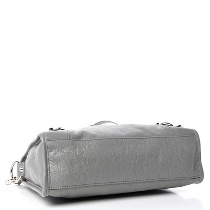 Balenciaga Agneau Classic Silver Hardware S City Gris Haussmannien 4 of 9