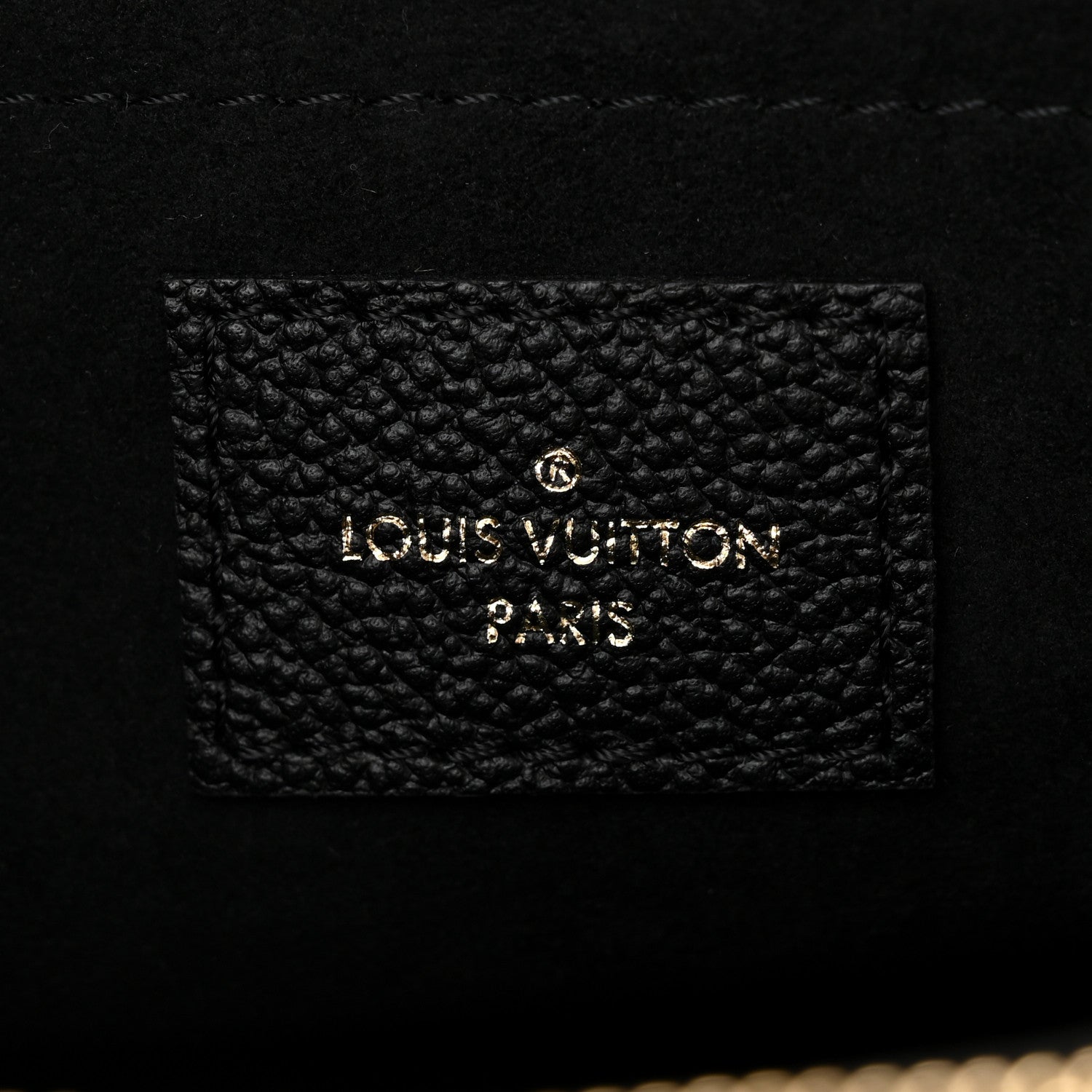 Louis Vuitton Empreinte Monogram Giant Multi Pochette Accessories Black 7 of 11