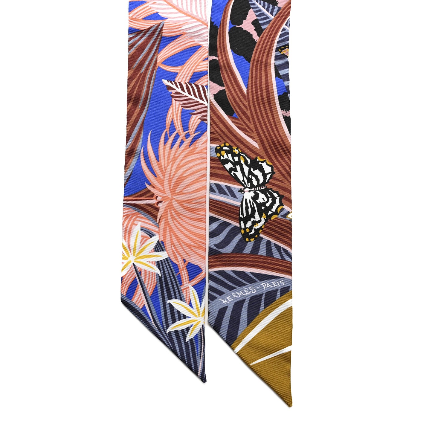 Silk Jaguar Quetzal Twilly Bleu Roy Brun Saumon