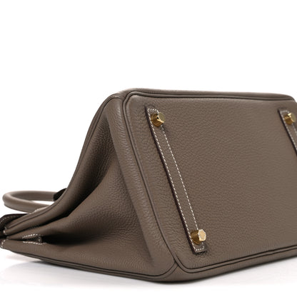 Hermes Togo Birkin 30 Etoupe 9 of 10