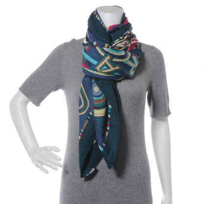 Hermes Silk Cashmere Tohu Bohu Shawl 140 4 of 7