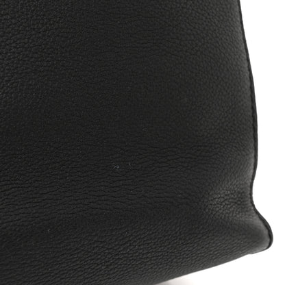 Louis Vuitton Soft Calfskin Lockme II Top Handle Vanille Black 10 of 13