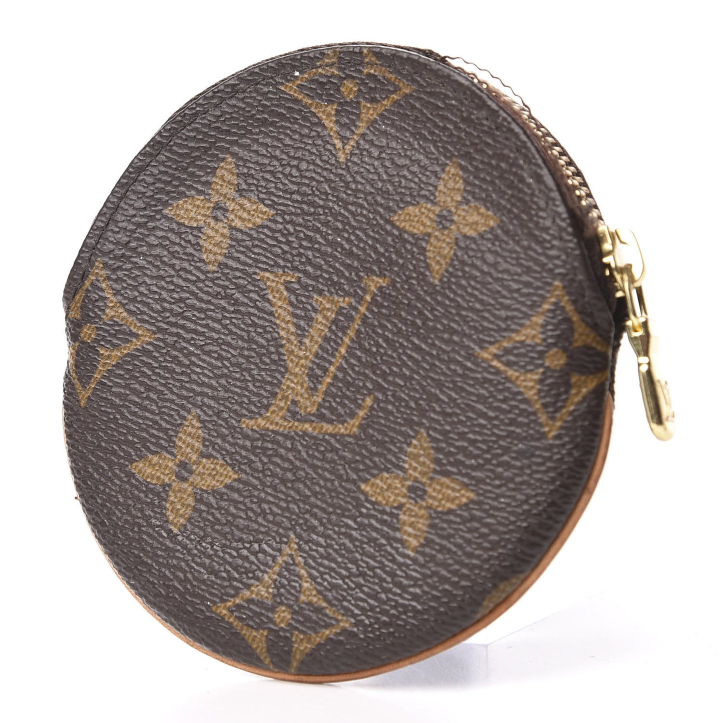 Monogram Round Coin Purse