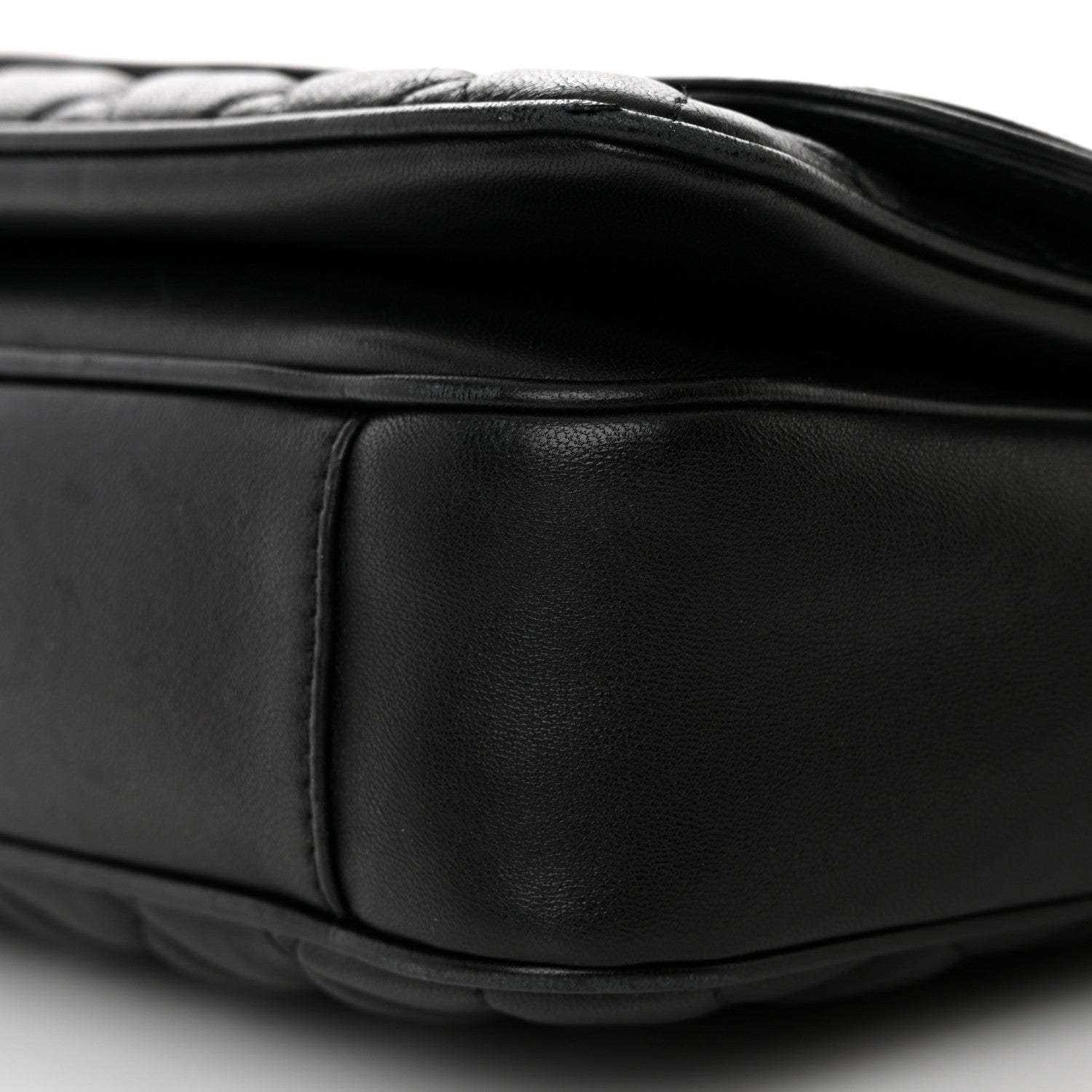 Chanel Lambskin Quilted Medium Lovely Day Flap Black 10 of 13