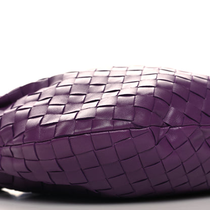 Bottega Veneta Nappa Intrecciato Teen Jodie Hobo Eggplant 9 of 11