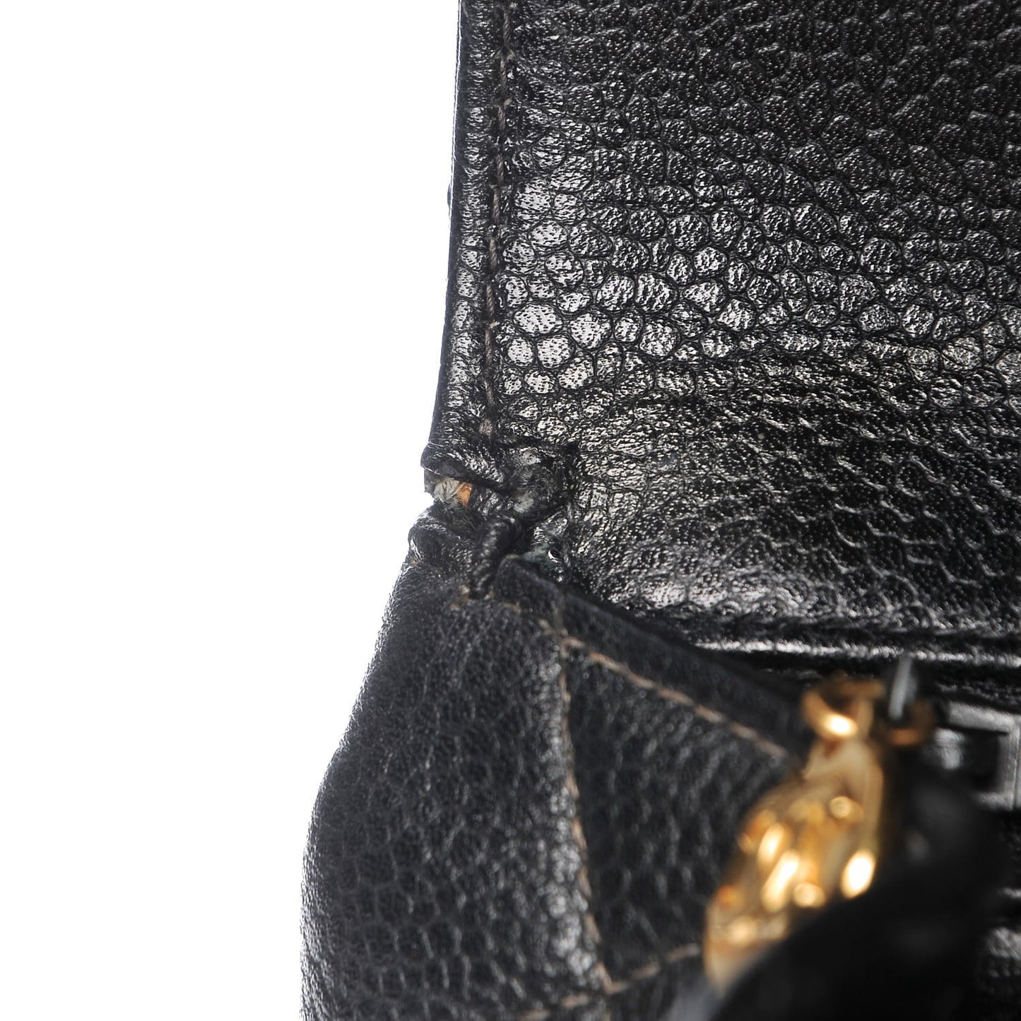 Caviar Quilted Jumbo Kelly Flap Black