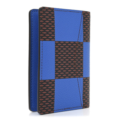 Louis Vuitton Damier Pop Pocket Organizer Blue 3 of 7