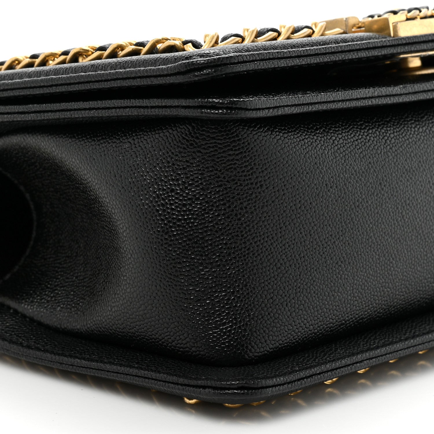 Chanel Caviar Quilted Small Chain Around Boy Flap Black 9 of 10
