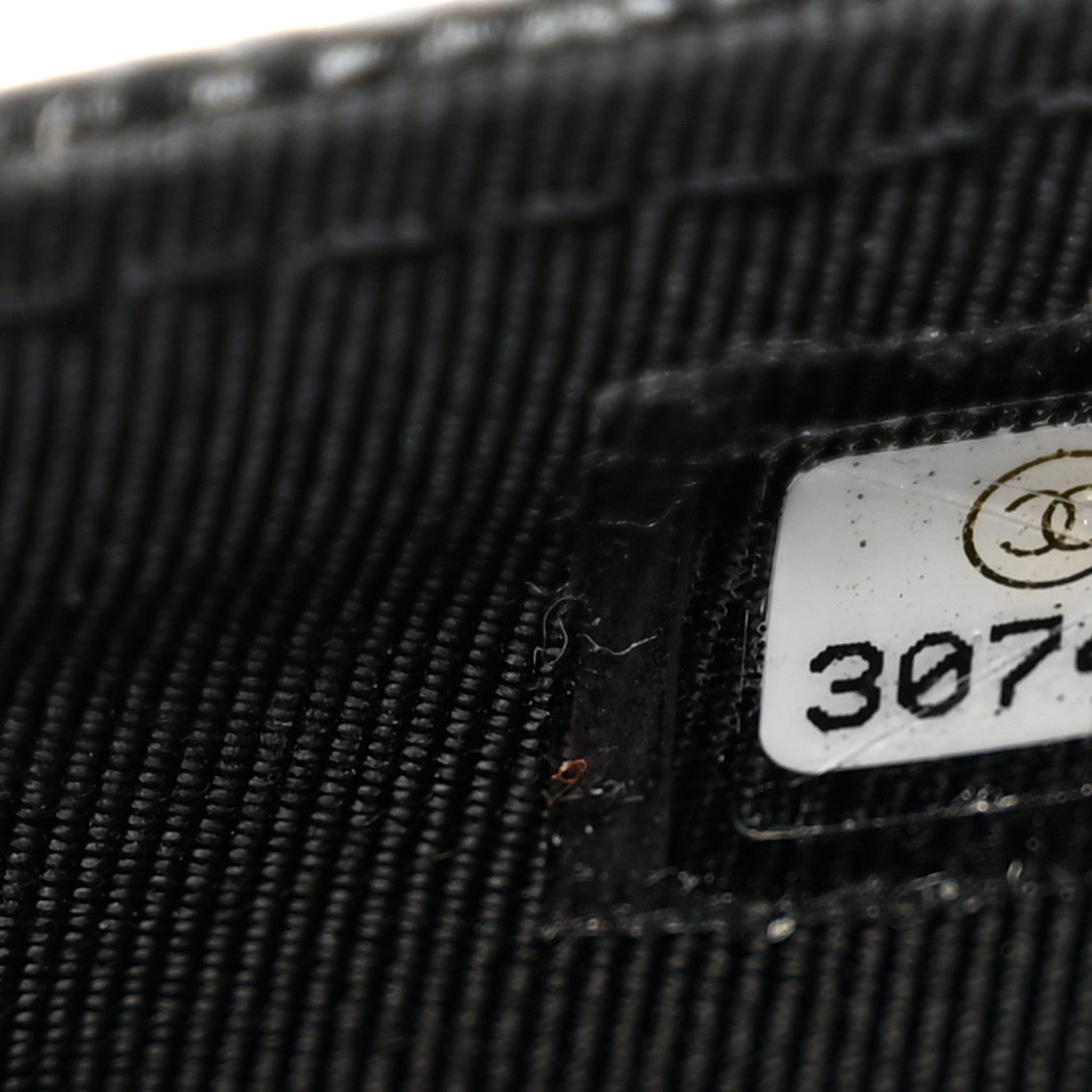 Chanel Caviar Quilted CC Zip Card Holder Black 7 of 7