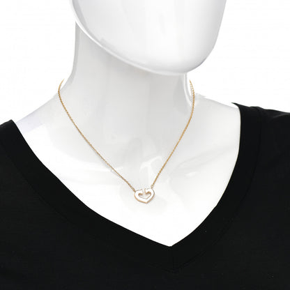 Cartier 18K Yellow Gold Medium Hearts and Symbols Necklace 2 of 4