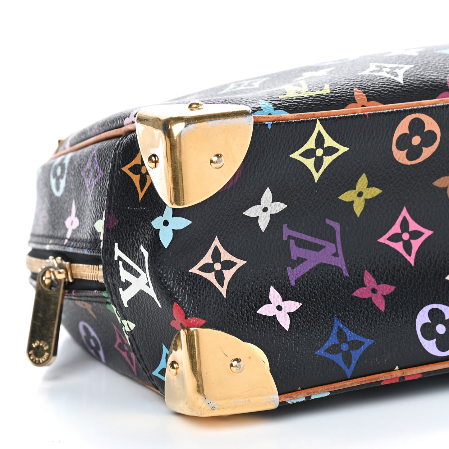Monogram Multicolor Trouville Black