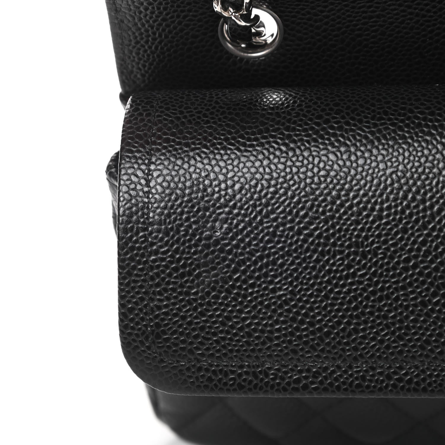 Chanel Caviar Quilted Small Double Flap Black 12 of 14