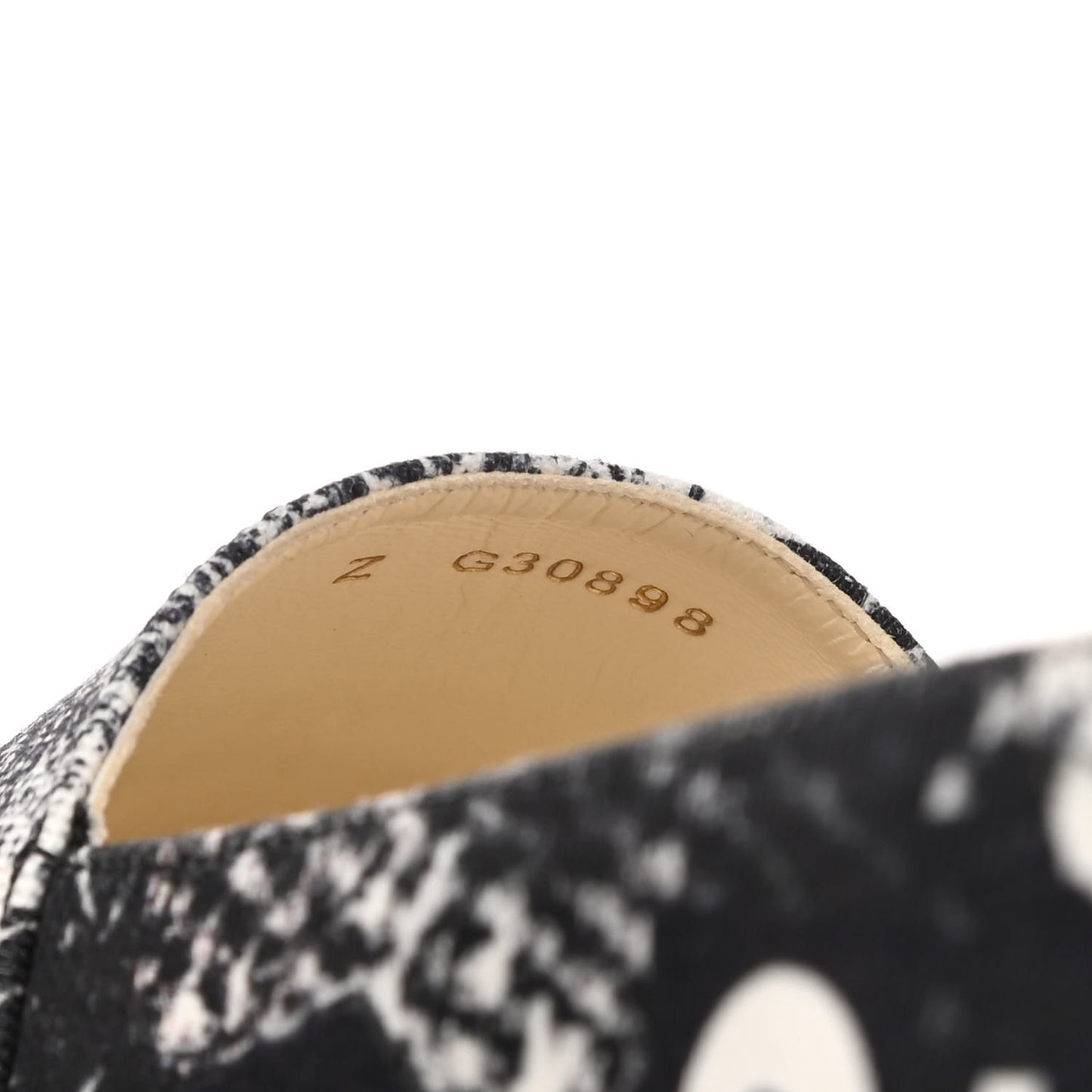 Printed Canvas Grosgrain 31 Rue Cambon Espadrilles 38 Black White