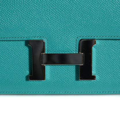 Hermes Epsom Constance Elan 25 Bleu Paon 7 of 11
