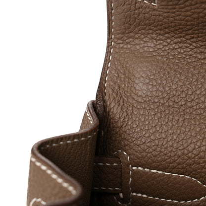 Hermes Togo Kelly Retourne 32 Etoupe 11 of 11