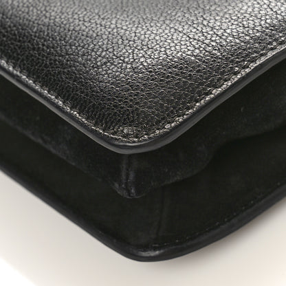 Givenchy Goatskin Suede Cross 3 Crossbody Bag Black 8 of 8