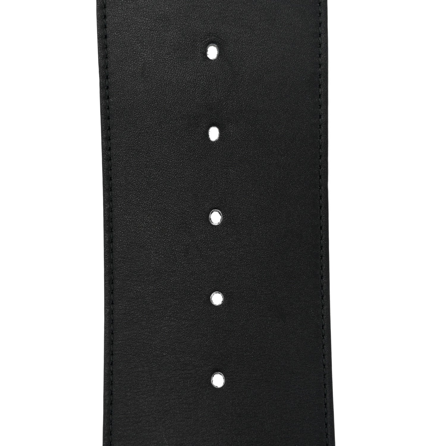 Gucci Calfskin Double G 30mm Belt 75 30 Black 4 of 5