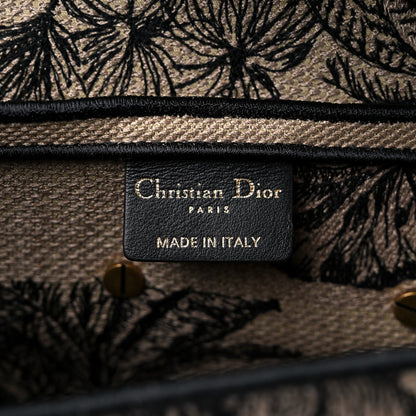 Christian Dior Canvas Embroidered Toile de Jouy Voyage Saddle Bag Beige Multicolor 6 of 10