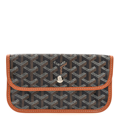 Goyard Goyardine Pouch Black Gold 1 of 6