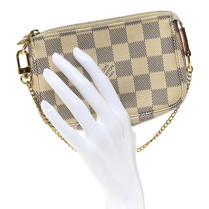 Louis Vuitton Damier Azur Mini Pochette Accessories 2 of 11
