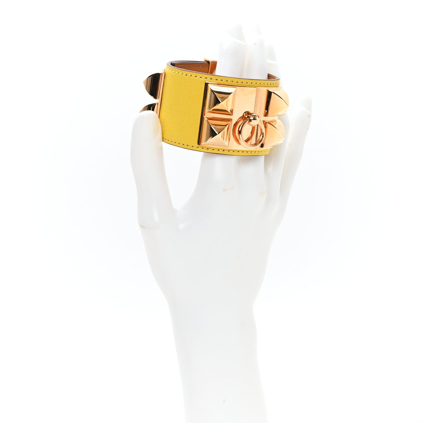Chevre Chamkila Collier de Chien CDC Bracelet T2 Jaune De Naples