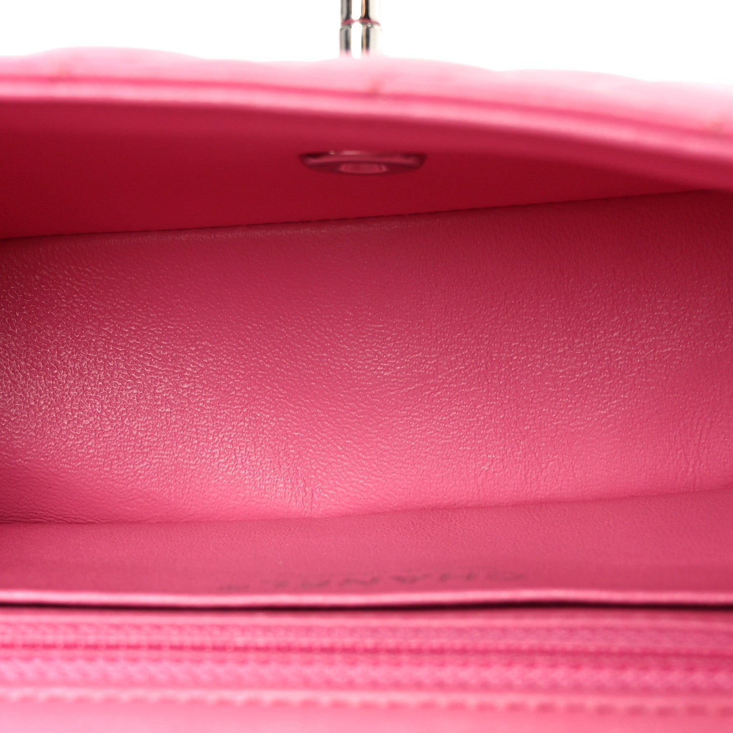 Chanel Lambskin Quilted Mini Rectangular Flap Pink 5 of 11