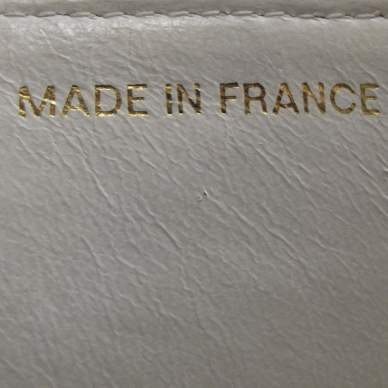 Chanel Caviar Vertical Quilt Jumbo Flap White 9 of 13