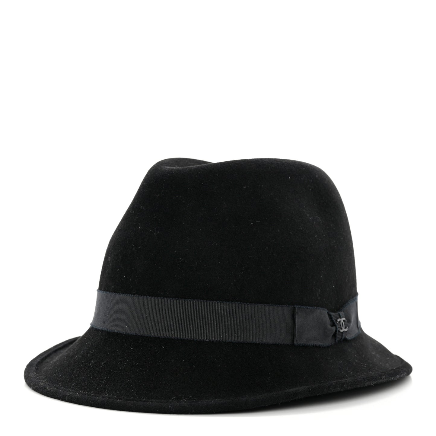 Felt Fedora Hat M Black