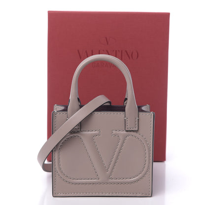 Valentino Garavani Calfskin Mini Vlogo Signature Pouch Poudre 10 of 10