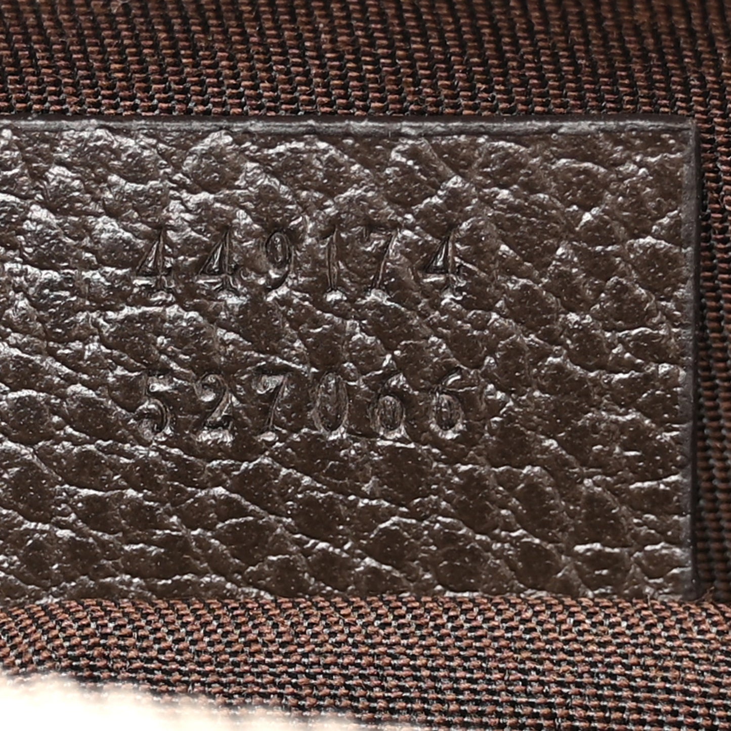 Monogram Dollar Calfskin Belt Bag Beige Ebony Testa di Moro Marrone Scuro